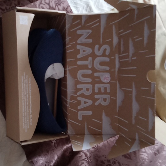 allbirds comfy Tree Breezer Women's ballet flats Size 9.5 W Color  Hazy Indigo. - Picture 12 of 13